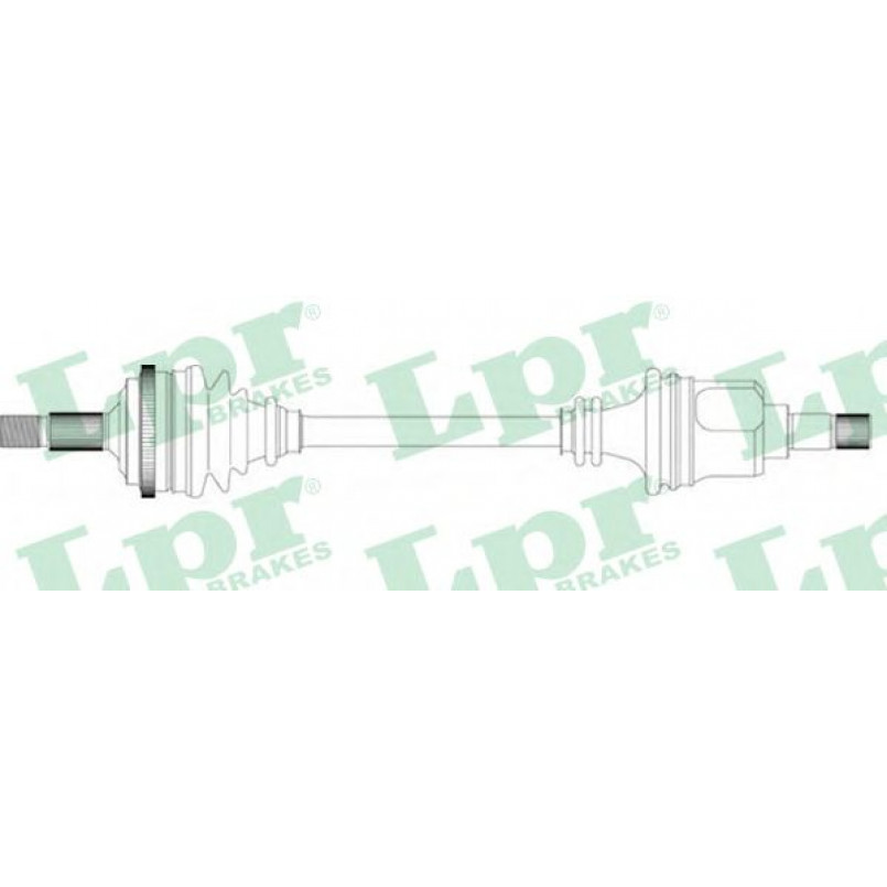 DS16066  LPR - Напіввісь