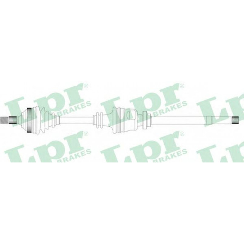 DS16085  LPR - Напіввісь