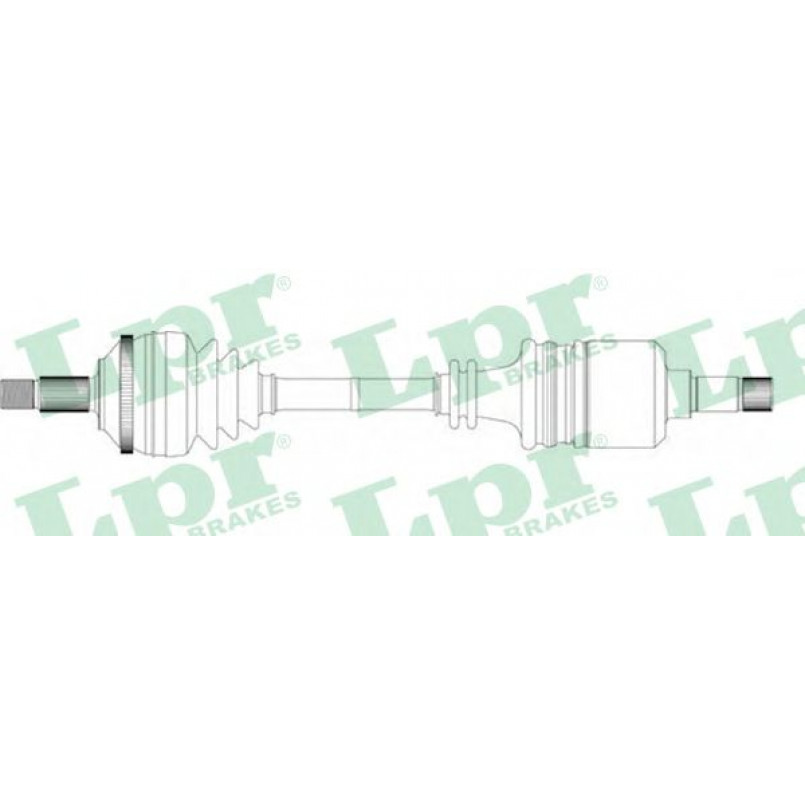 DS16088  LPR - Напіввісь