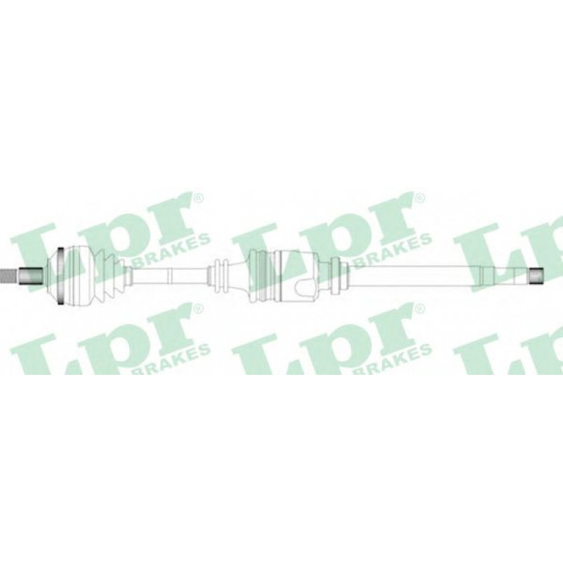 DS16089  LPR - Напіввісь