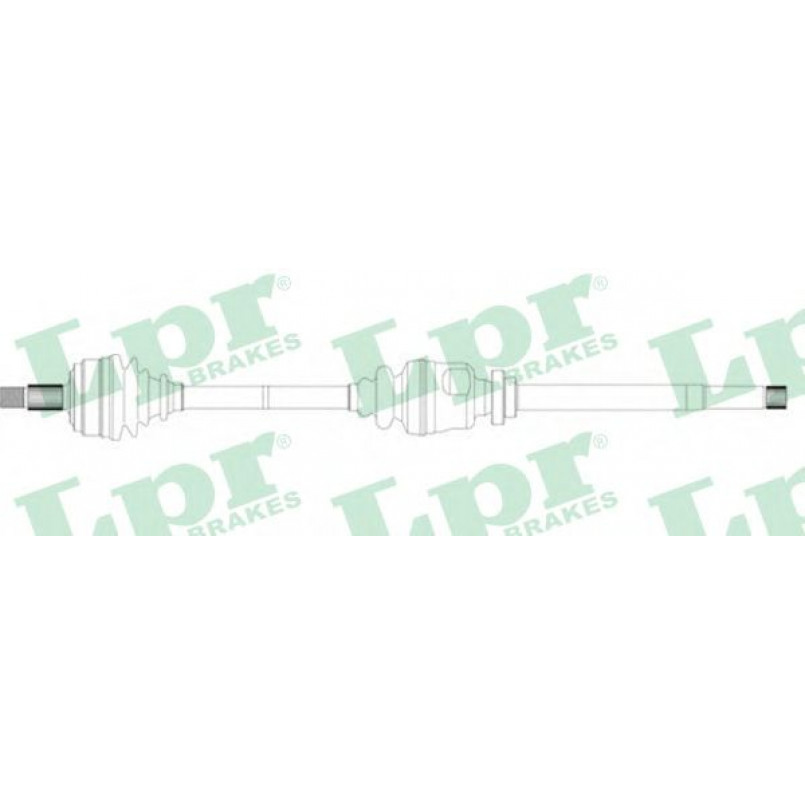 DS16091  LPR - Напіввісь