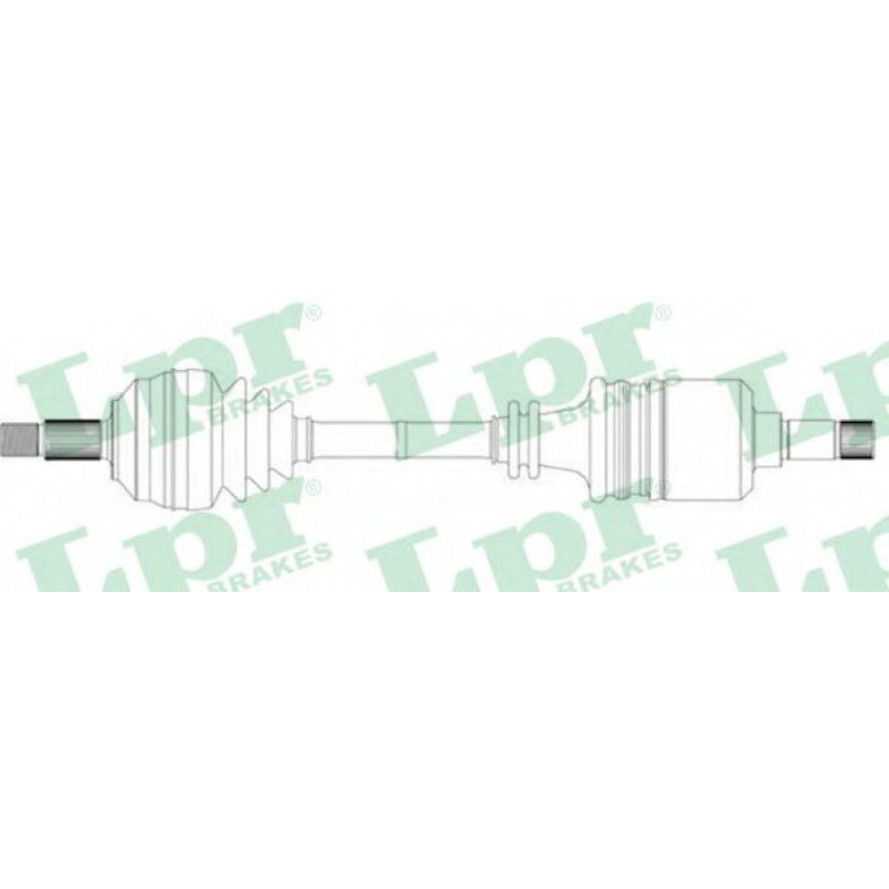 DS16094  LPR - Напіввісь
