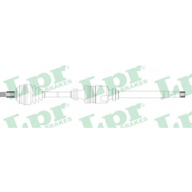DS16095  LPR - Напіввісь