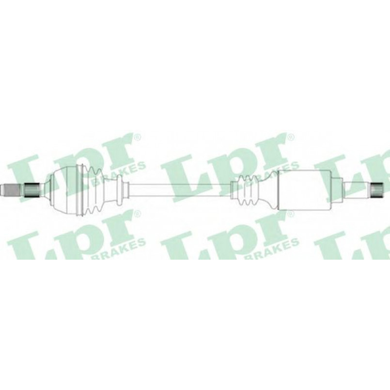 DS16108  LPR - Напіввісь