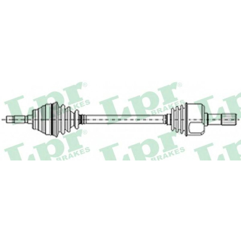 DS16161  LPR - Напіввісь