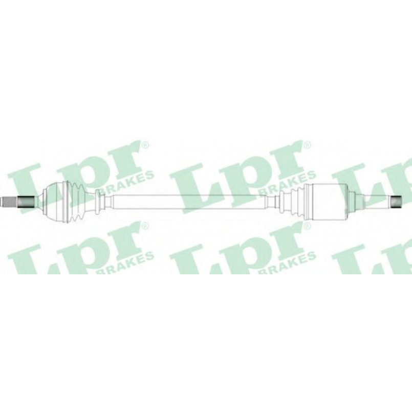 DS16176  LPR - Напіввісь