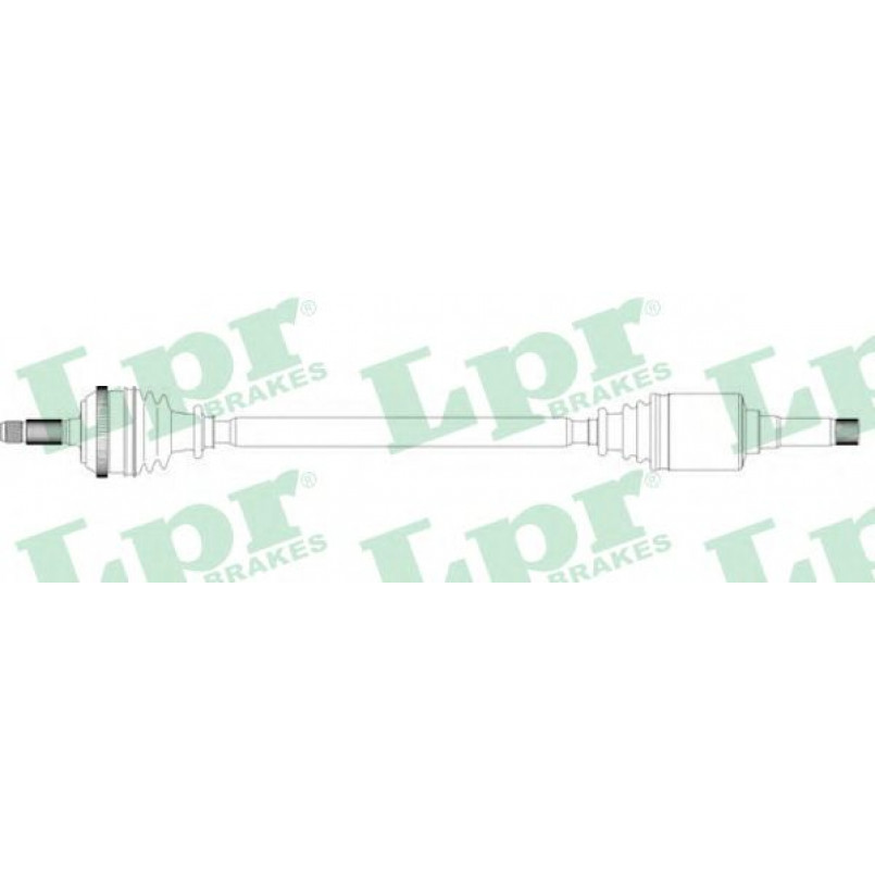 DS16178  LPR - Напіввісь