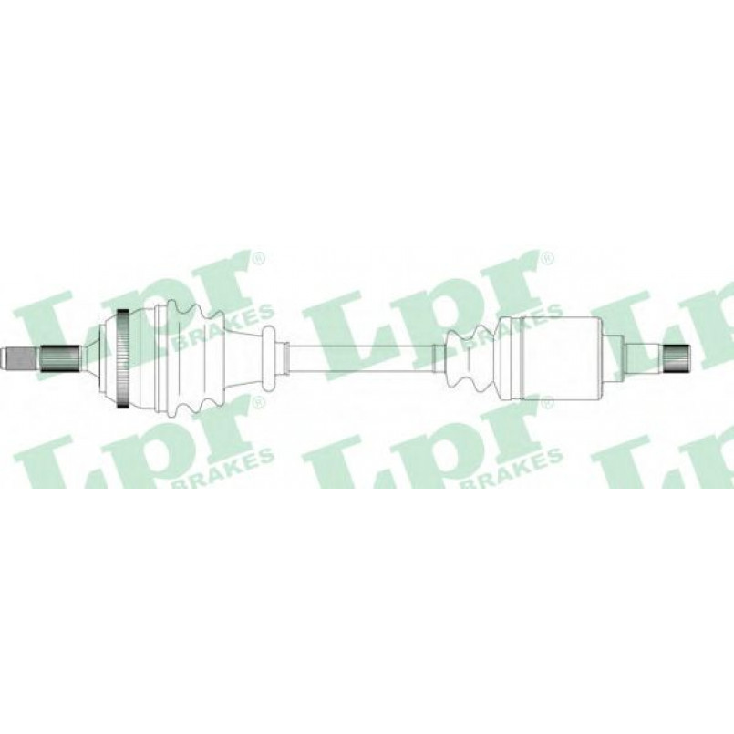 DS16181  LPR - Напіввісь
