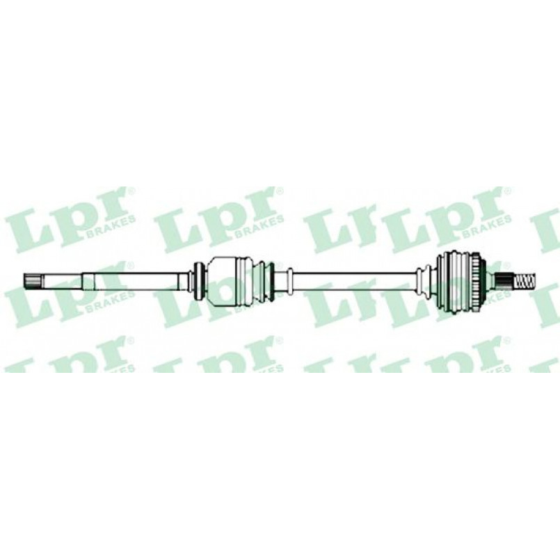 DS16205  LPR - Напіввісь