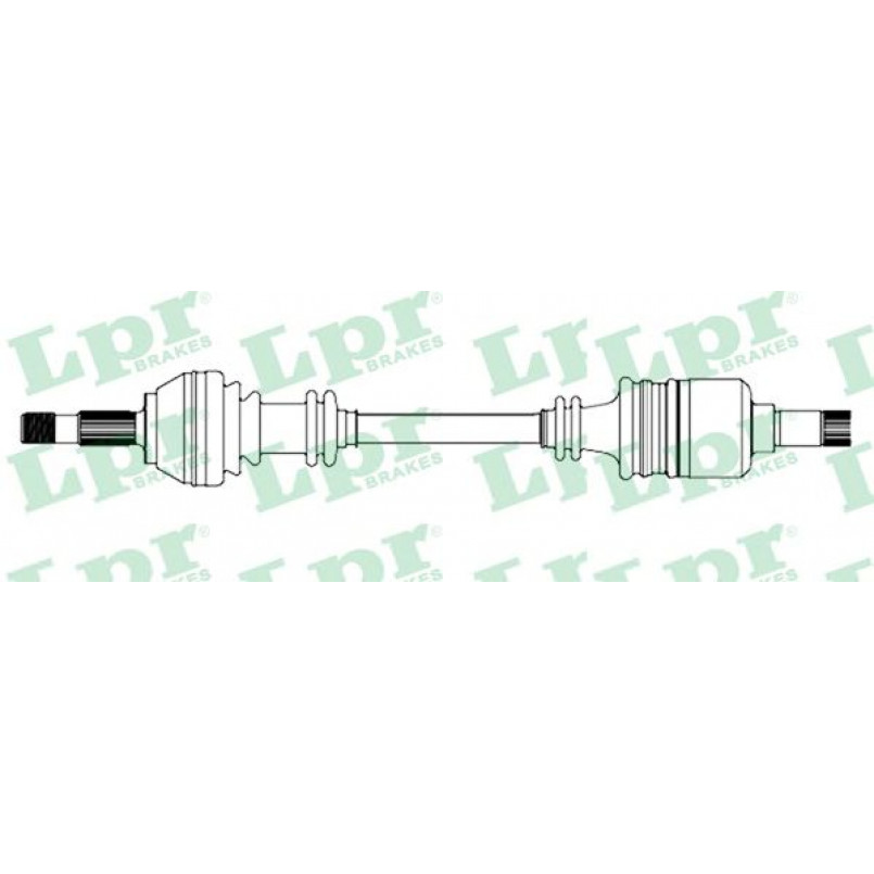 DS20139  LPR - Напіввісь