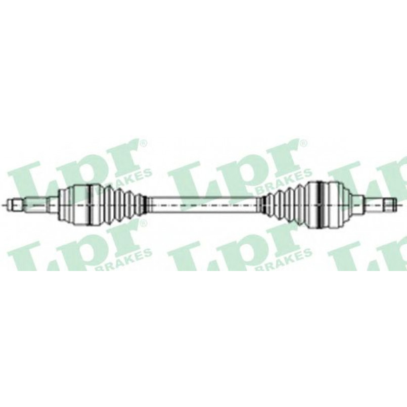 DS21047  LPR - Напіввісь