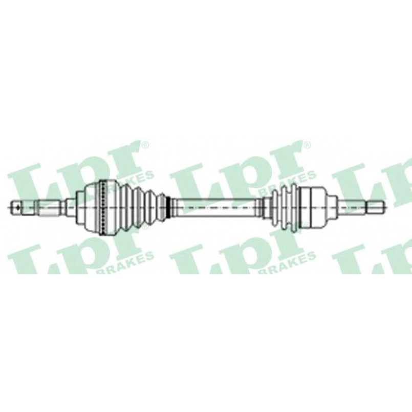 DS21053  LPR - Напіввісь