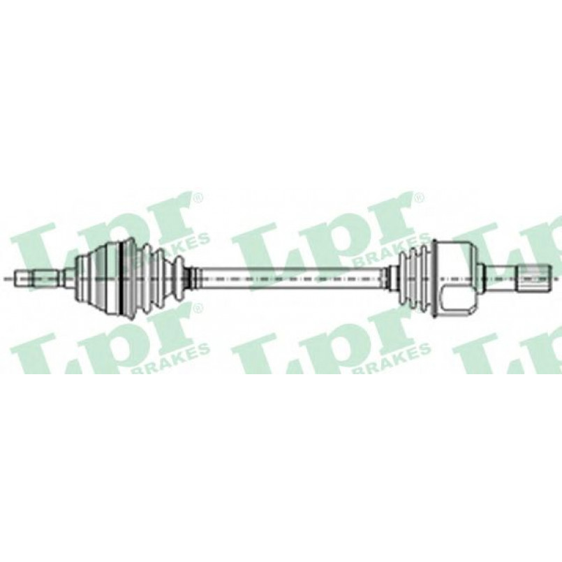 DS21085  LPR - Напіввісь