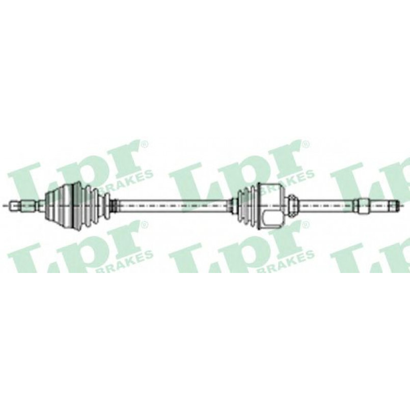 DS21103  LPR - Напіввісь