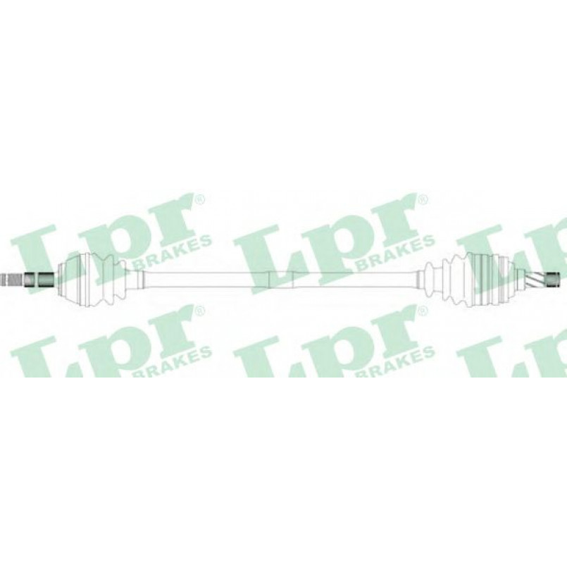 DS37021  LPR - Напіввісь