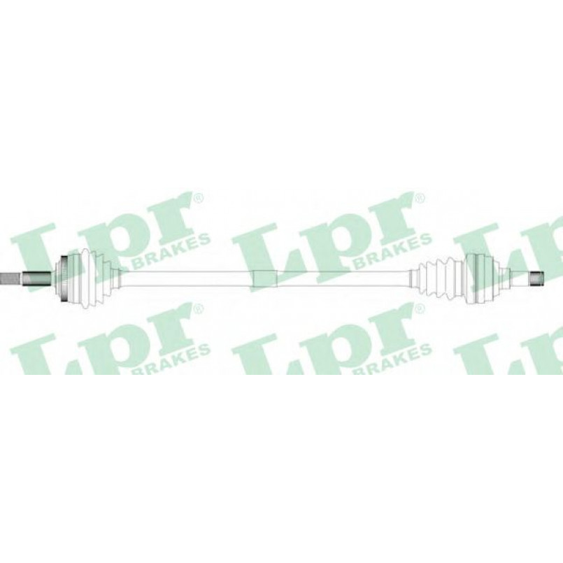 DS37026  LPR - Напіввісь