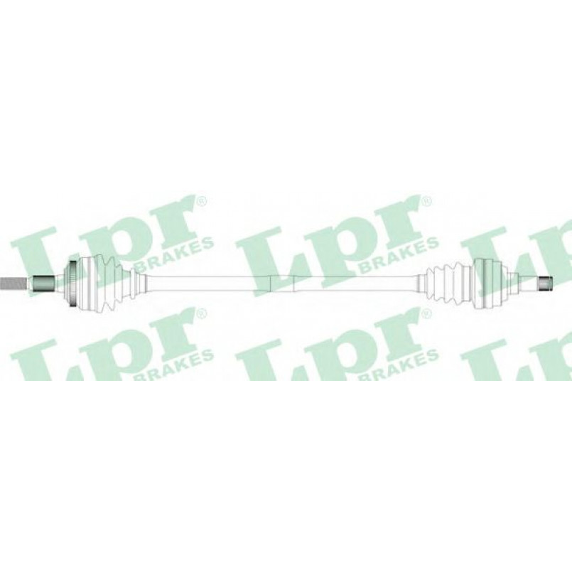DS37031  LPR - Напіввісь