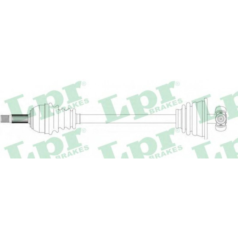 DS39045  LPR - Напіввісь