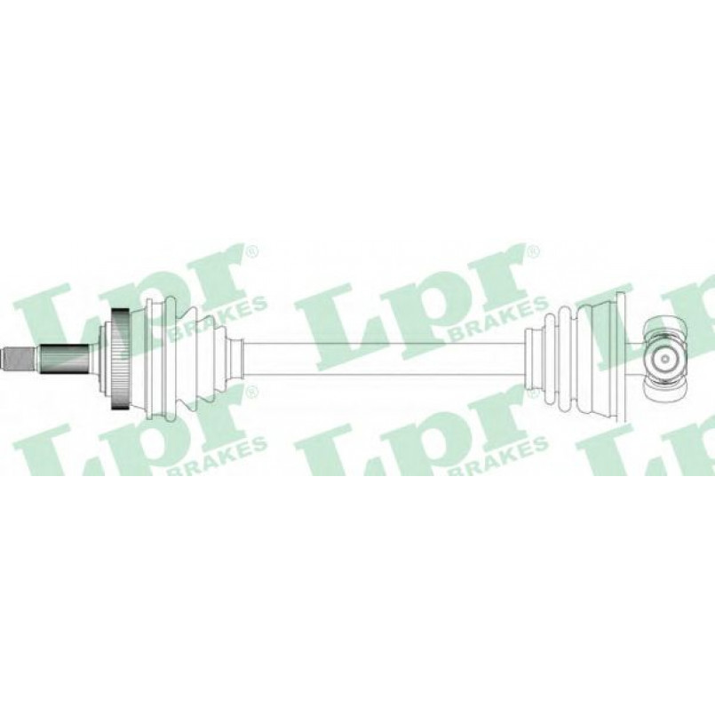 DS39112  LPR - Напіввісь