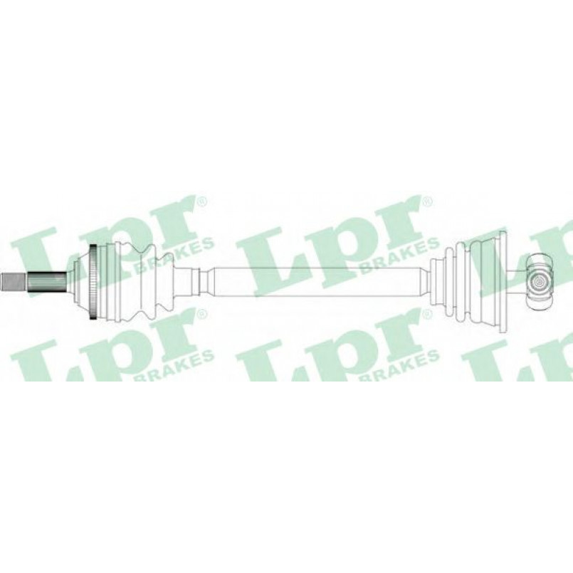 DS39140  LPR - Напіввісь