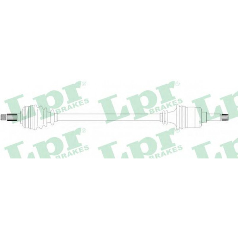 DS40004  LPR - Напіввісь