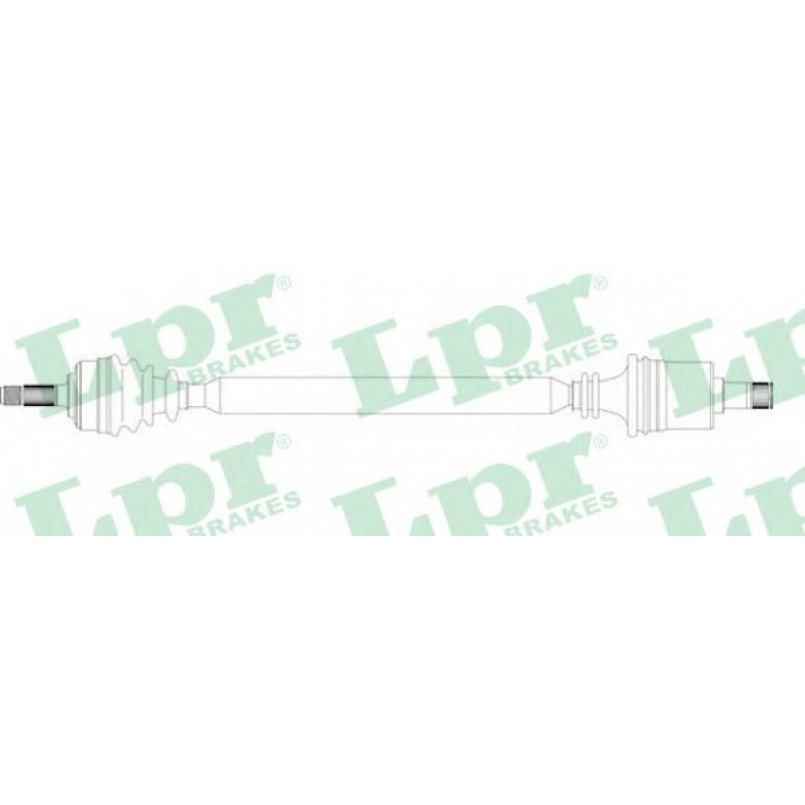 DS40008  LPR - Напіввісь