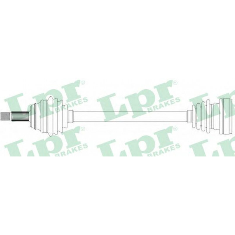 DS42026  LPR - Напіввісь