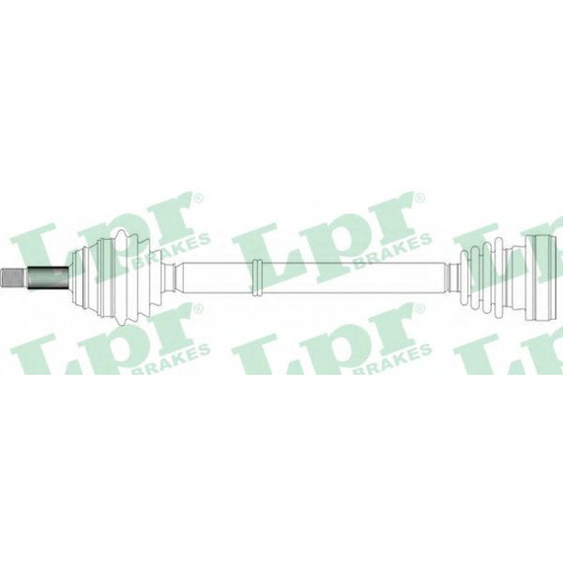 DS42027  LPR - Напіввісь