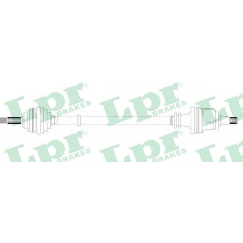 DS43002  LPR - Напіввісь