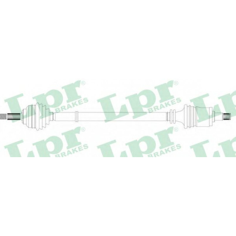 DS43004  LPR - Напіввісь