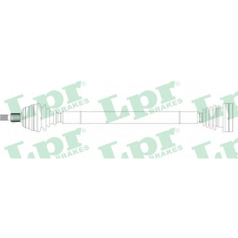 DS43008  LPR - Напіввісь