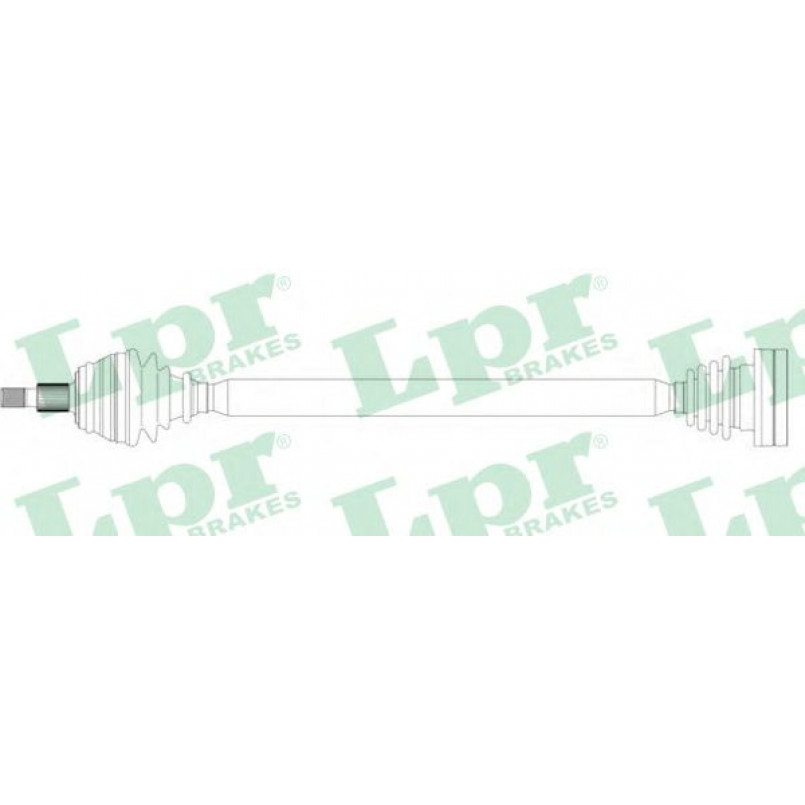 DS43010  LPR - Напіввісь