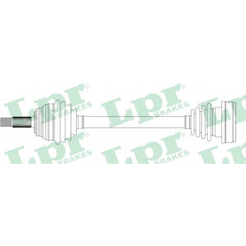DS51007  LPR - Напіввісь