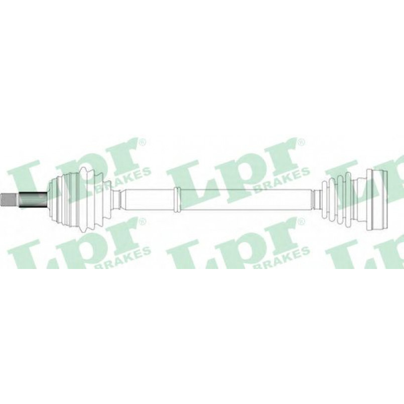 DS51028  LPR - Напіввісь