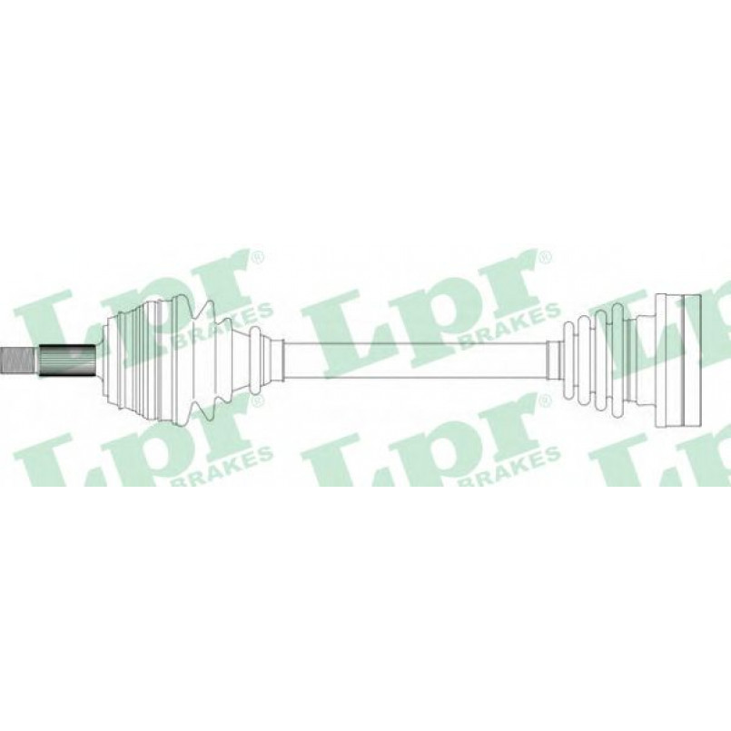 DS51031  LPR - Напіввісь