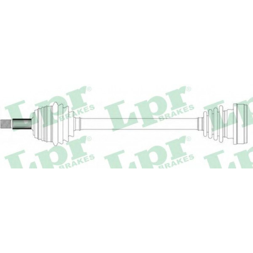 DS51037  LPR - Напіввісь