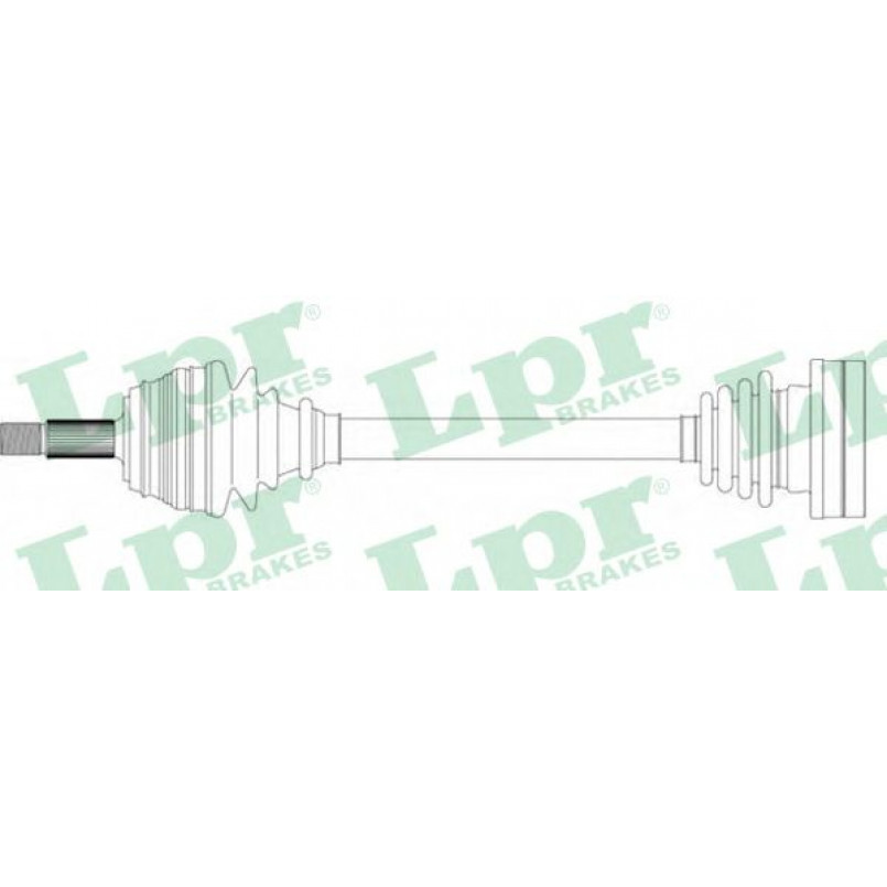 DS51042  LPR - Напіввісь