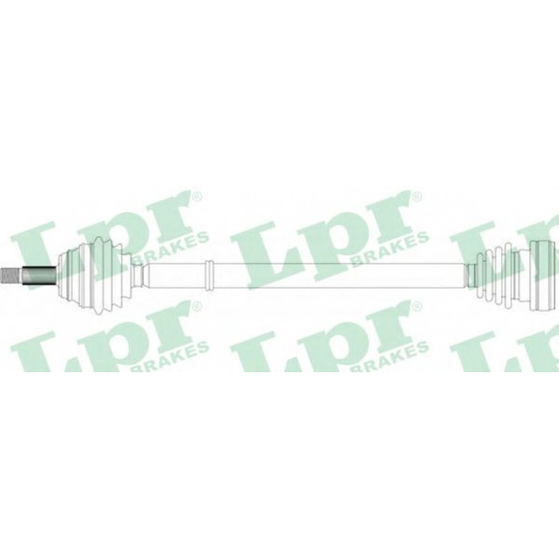 DS51051  LPR - Напіввісь