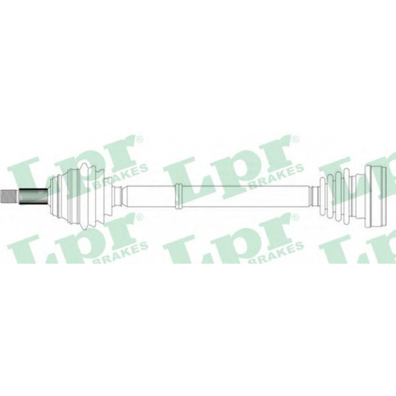 DS51064  LPR - Напіввісь