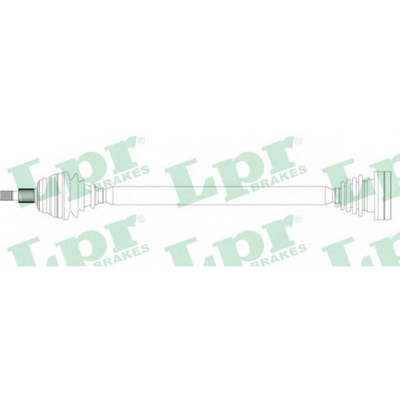 DS51093  LPR - Напіввісь