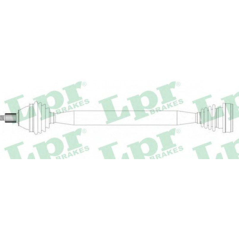 DS51125  LPR - Напіввісь