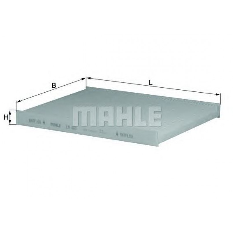LA463 Фільтр салону (MAHLE)