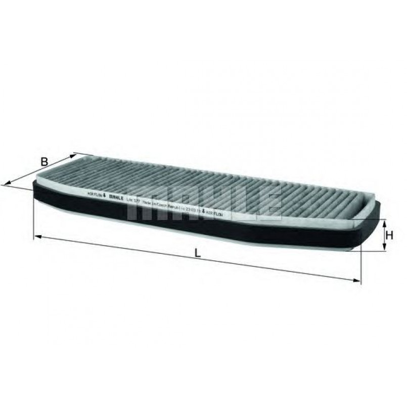 LAK577 Фільтр салону (MAHLE)