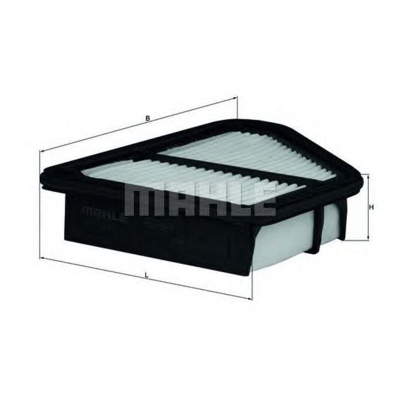 LX2647 Фільтр повітря (MAHLE)