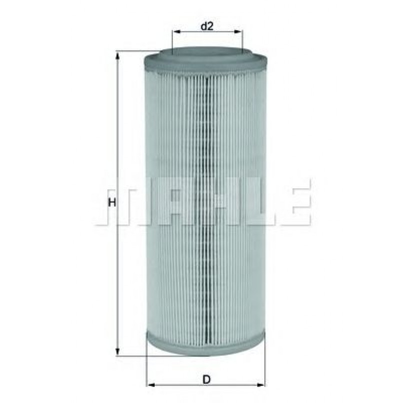 LX2682 Фільтр повітря (MAHLE)