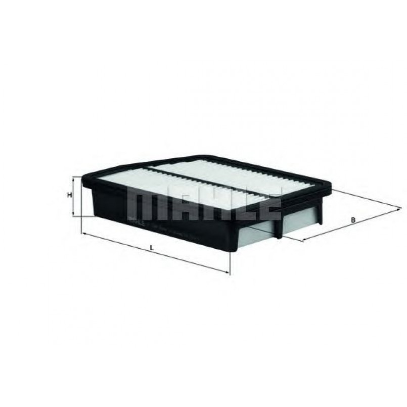 LX2960 Фільтр повітря (MAHLE)
