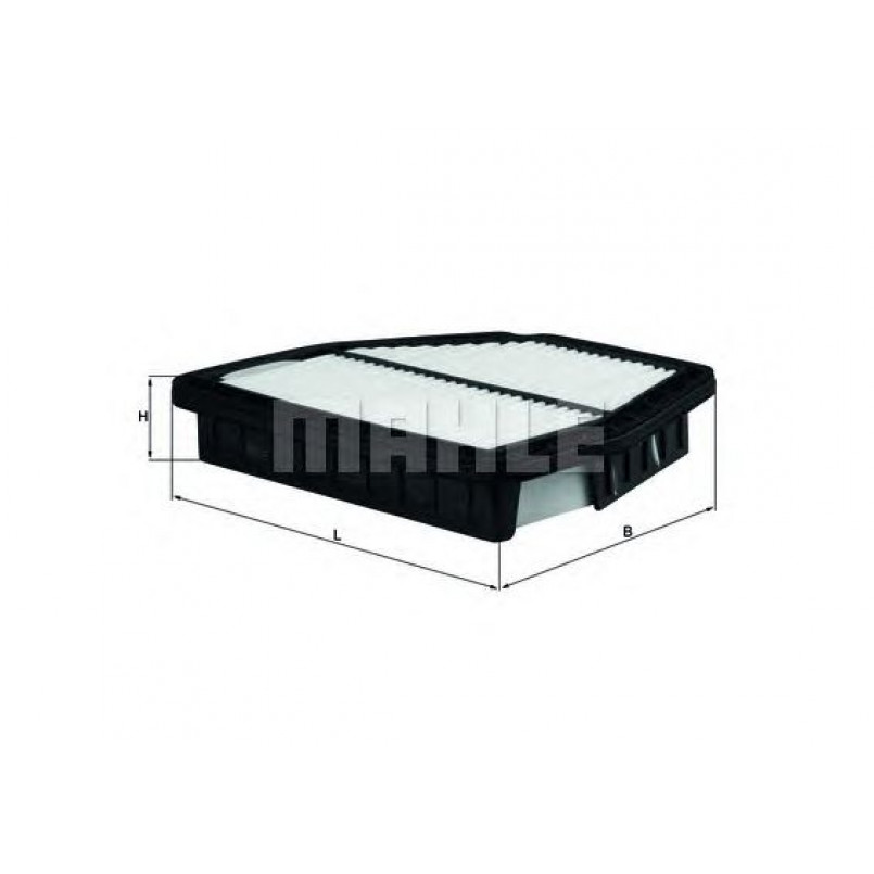 LX2965 Фільтр повітря (MAHLE)