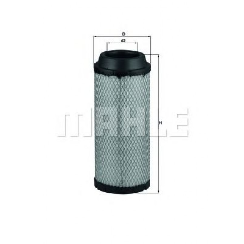 LX3008 Фільтр повітря (MAHLE)