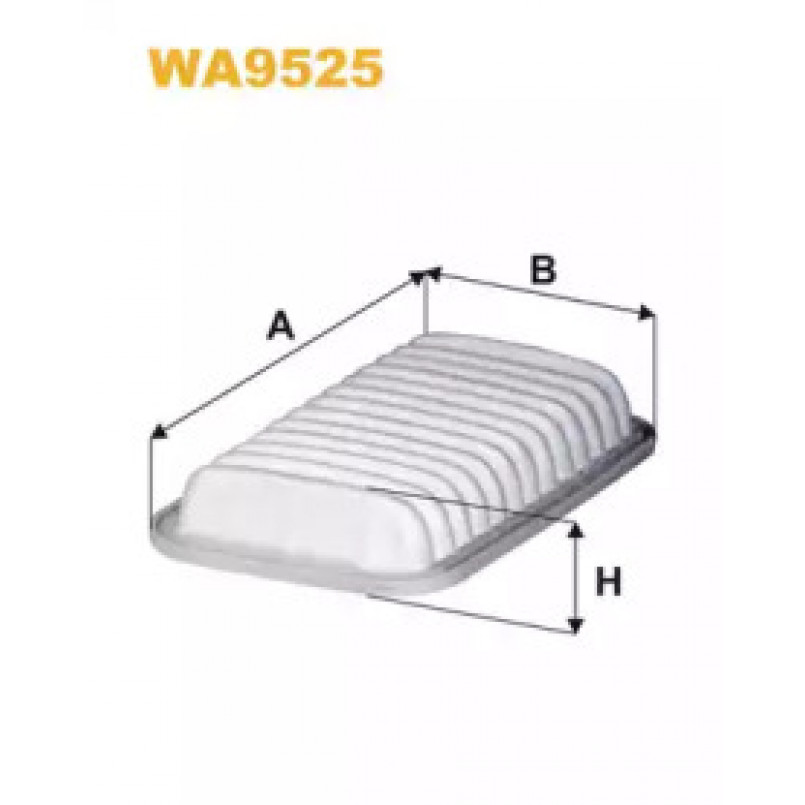 WA9525   (018/3)  WIX Фільтр повітря