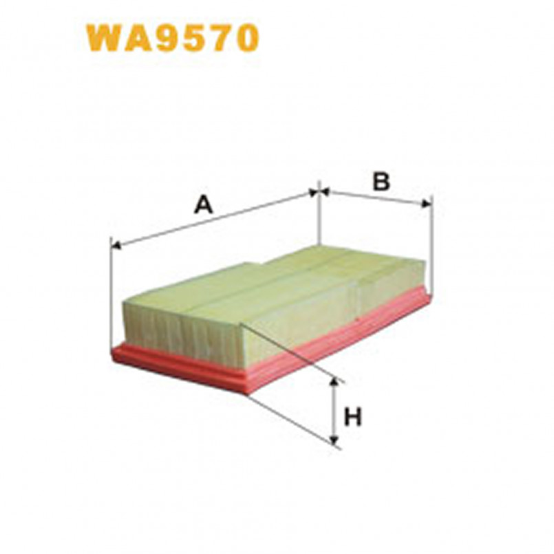 WA9570   (034/3-2x)  WIX Фільтр повітря